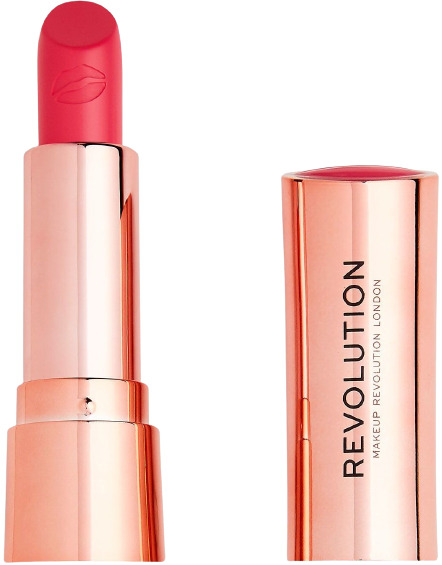 Makeup Revolution Satin Kiss Ruj  Cutie Pink, 3.5 g