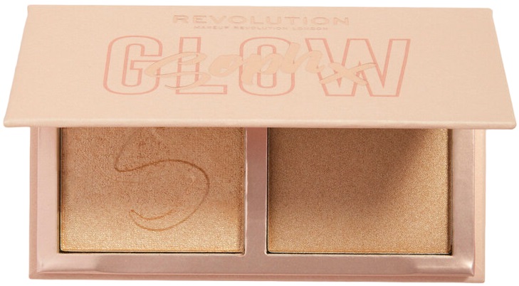 Makeup Revolution Soph X Paletă de iluminator Cookies and Cream, 2 culori