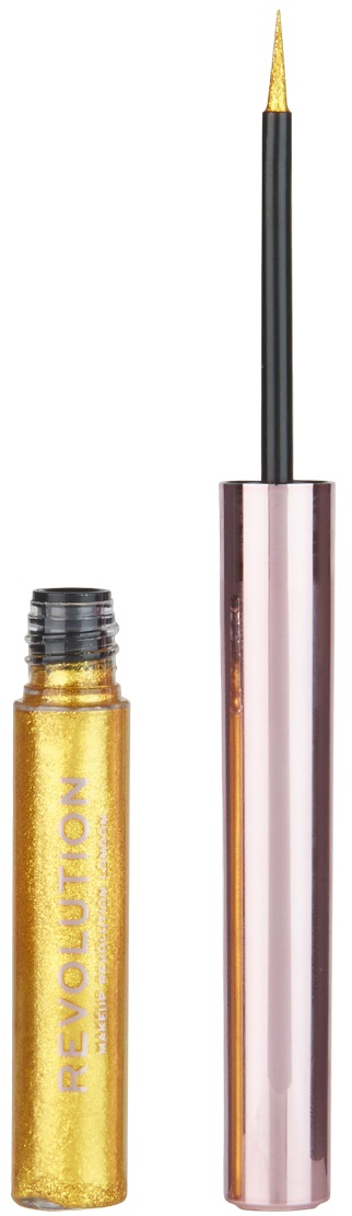 Makeup Revolution Ultimate Lights - Eyeliner Chromatic, Gold Gleam, 2,4 ml