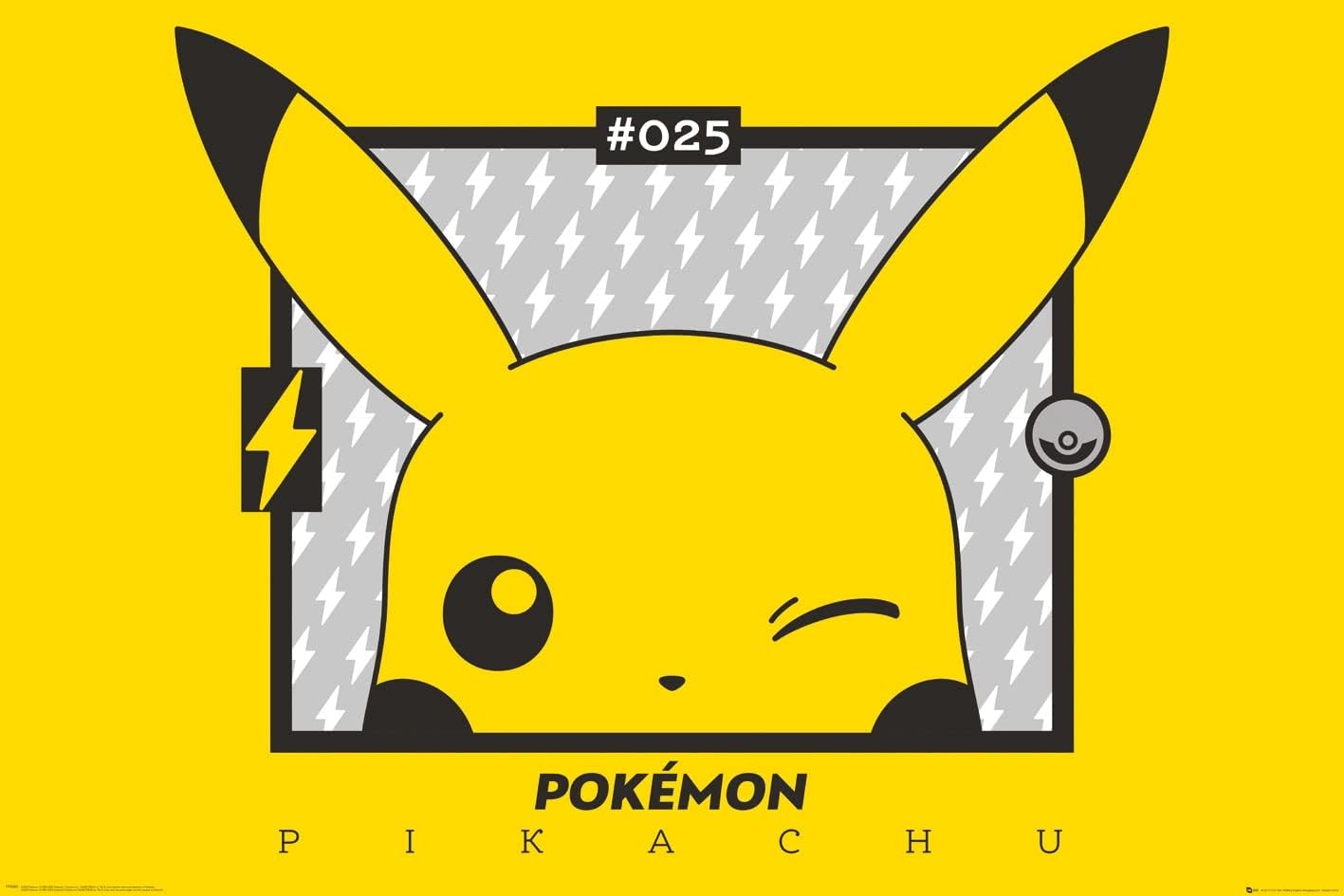Poster maxi GB eye Games: Pokemon - Pikachu Wink