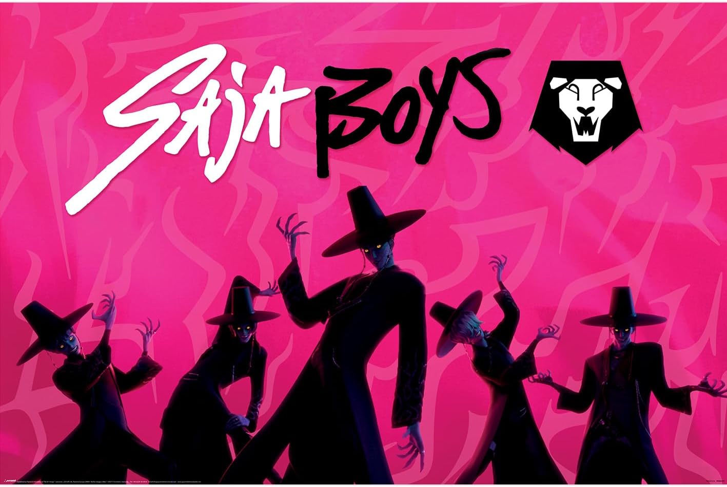 Poster maxi Pyramid Animation: KPop Demon Hunters - Saja Boys Idol