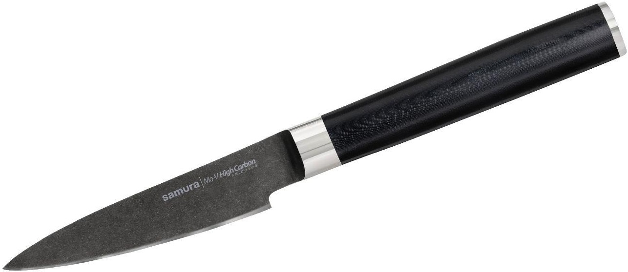 Cuțit mic pentru feliat Samura - MO-V Stonewash, 9 cm