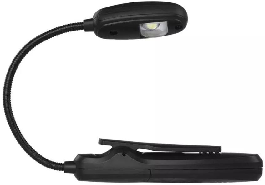 Lampa pentru citit Emos - cu clema, neagra