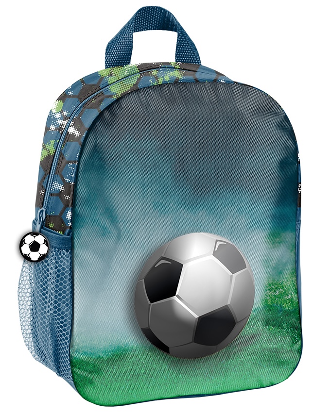 3D Ghiozdan pentru grădiniță Paso Football - Cu 1 compartiment