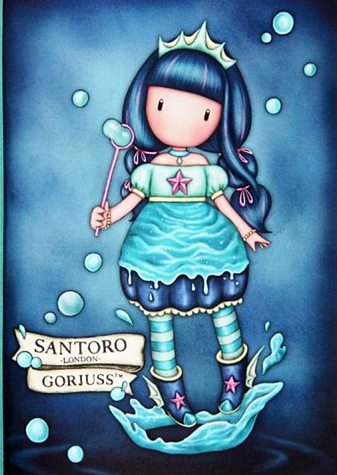 Caiet mic Santoro Gorjuss - Walking On Water, 38 de coli