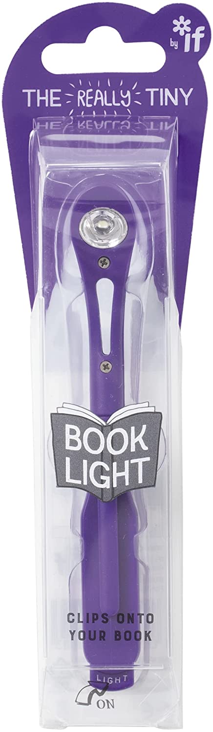 Lampa de citit pentru carte - mov