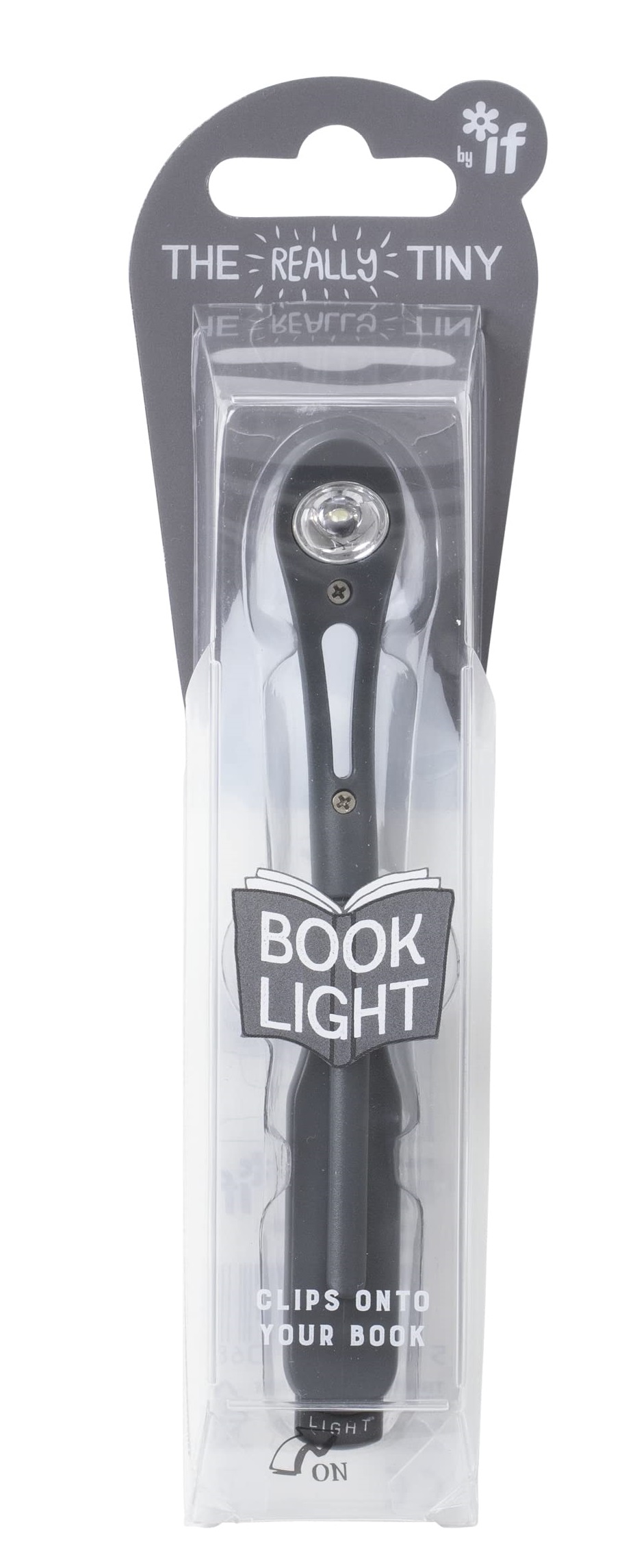 Lampa de citit pentru carte - gri