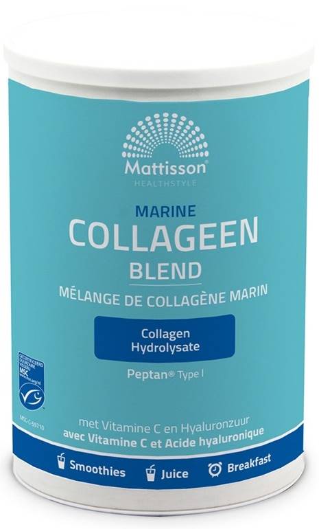 Marine Collagen Blend, 5000 LD, 300 g, Mattisson Healthstyle