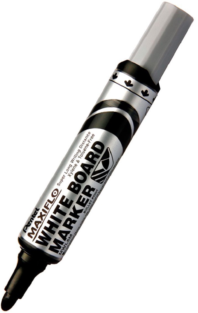 Marker Pentel Board Maxfilo - 6.0 mm, negru