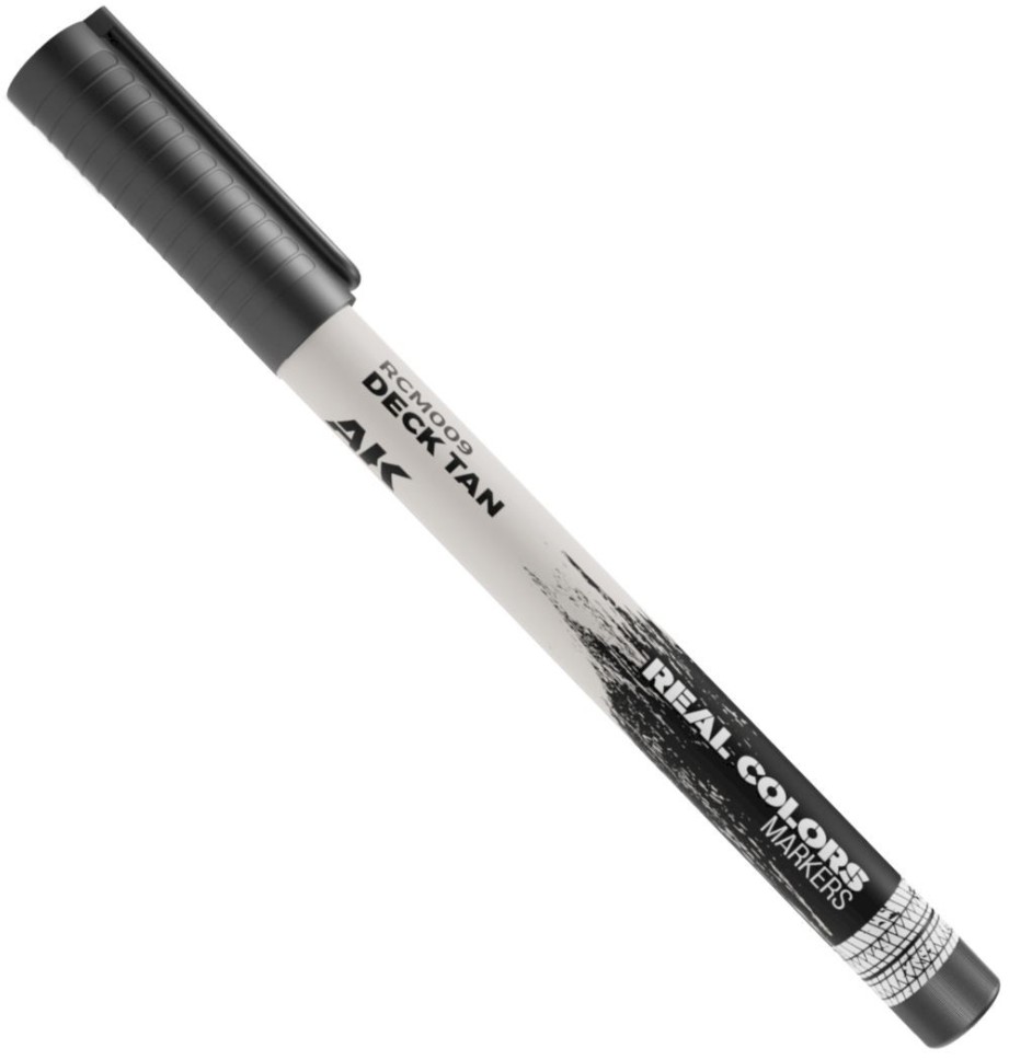 Marker cu vopsea acrilică  AK Interactive - DECK TAN (RCM009)