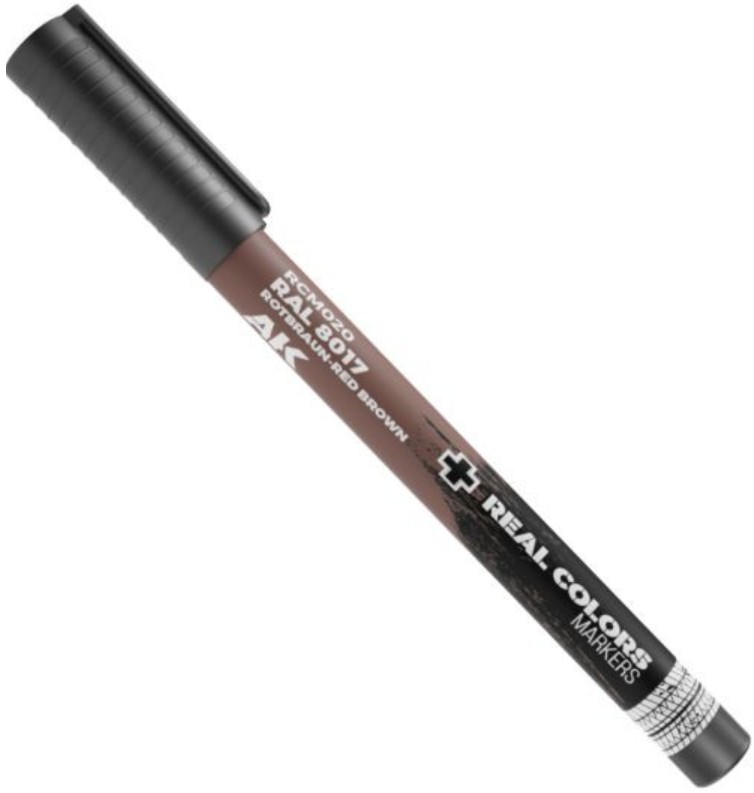 Marker cu vopsea acrilica  AK Interactive - RAL ROTBRAUN (RCM020)
