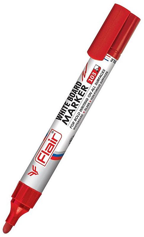 Centropen Flair Whiteboard Marker - roșu
