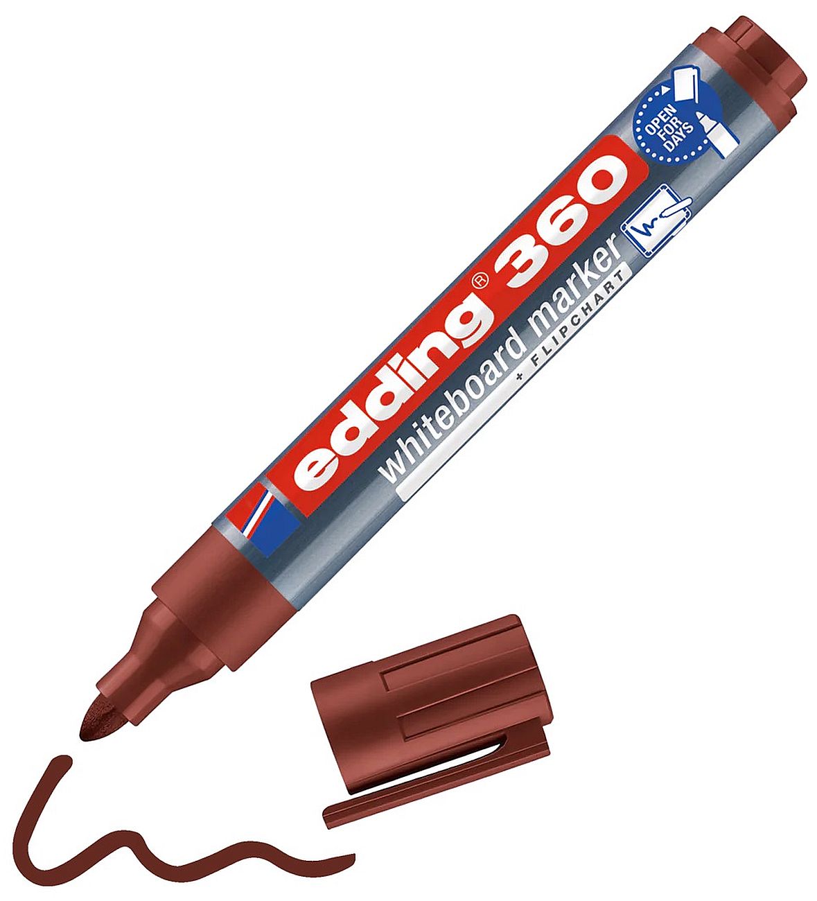 Marker pentru tablă albă Edding 360 -  Maro