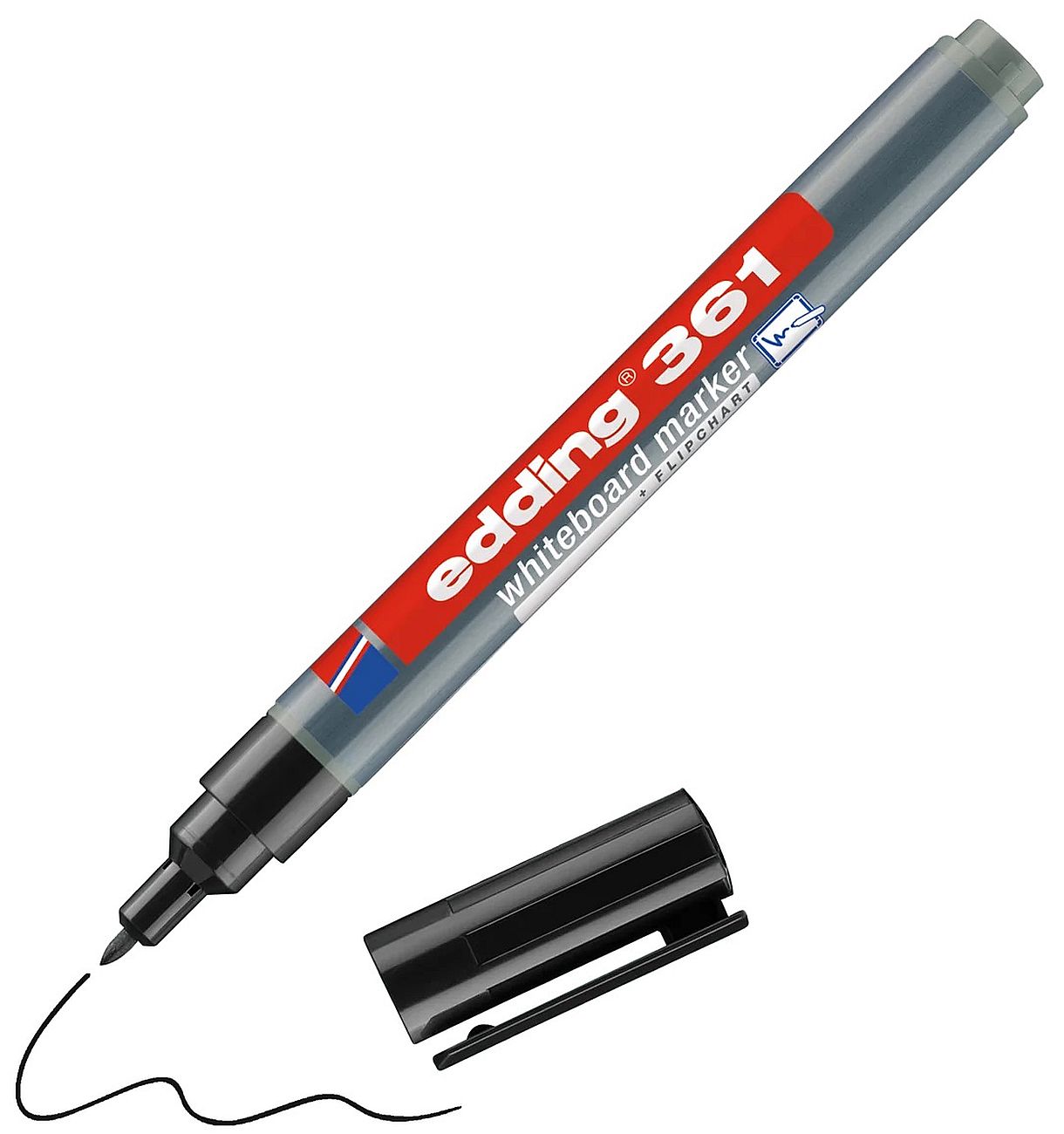Edding Whiteboard Marker 361 - negru