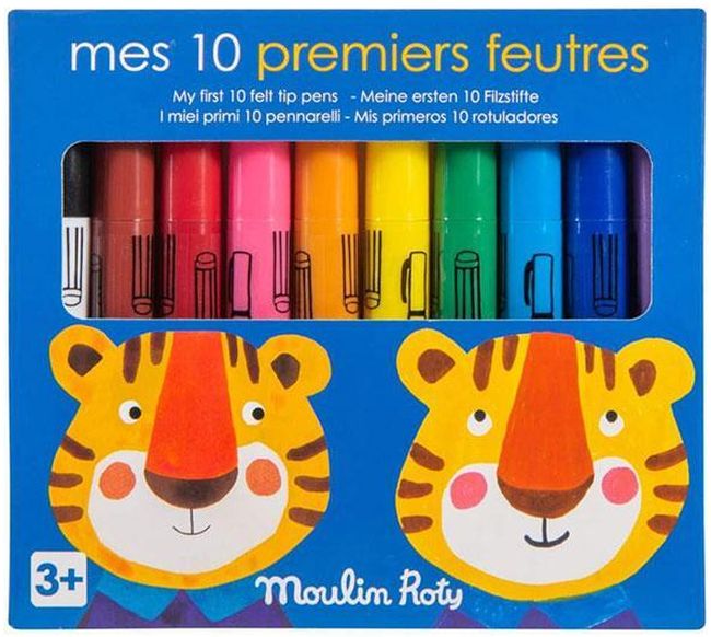 Markere Moulin Roty - 10 buc.