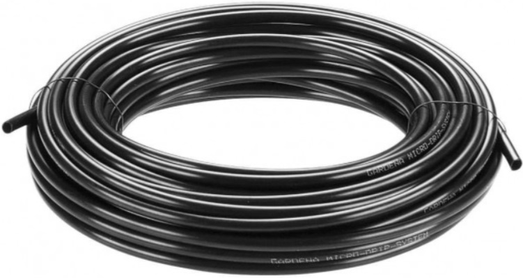 Furtun de irigare prin picurare Gardena - Micro-Drip-System, 4.6 mm, 15 m, negru