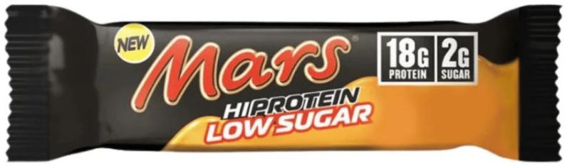 Mars Hi Protein Low Sugar, ciocolată cu lapte, 57 g, Mars Protein
