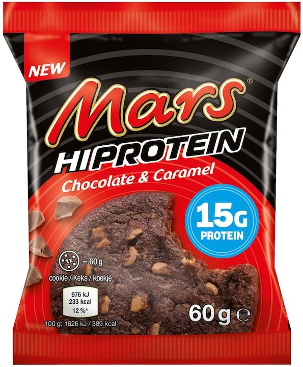 Mars Hi Protein, ciocolată și caramel, 60 g, Mars Protein