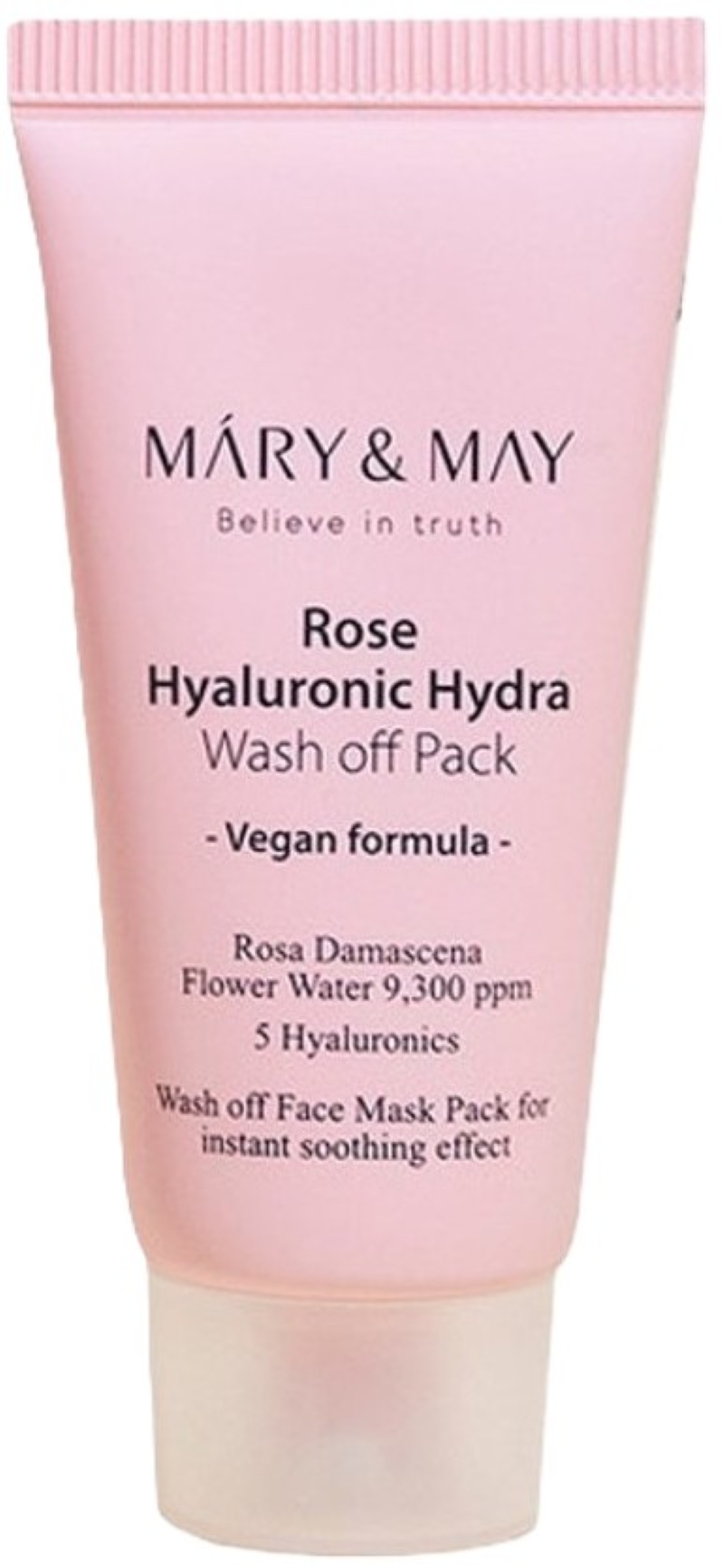 Mary&May Mască facială cu argilă și frunze de trandafir, se clătește, 30 g