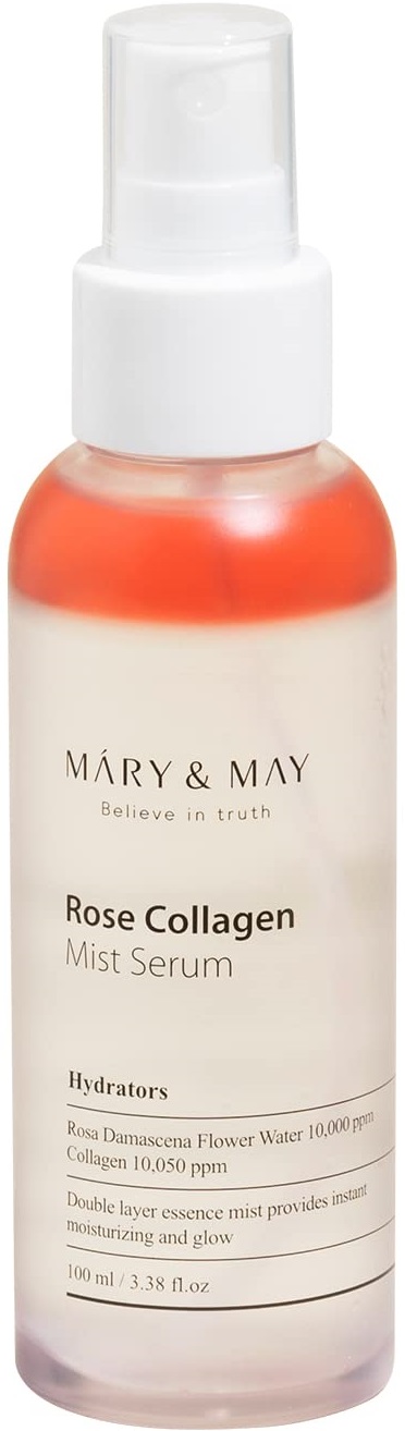 Mary&May Ser facial cu aerosoli Rose Collagen, 100 ml