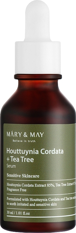 Mary&May Ser facial Houttuynia Codrata+Tea Tree, 30 ml