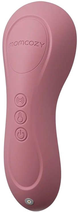 Aparat de masaj pentru alăptare Momcozy 3 în 1 - Încălzire, cu vibrații, roz