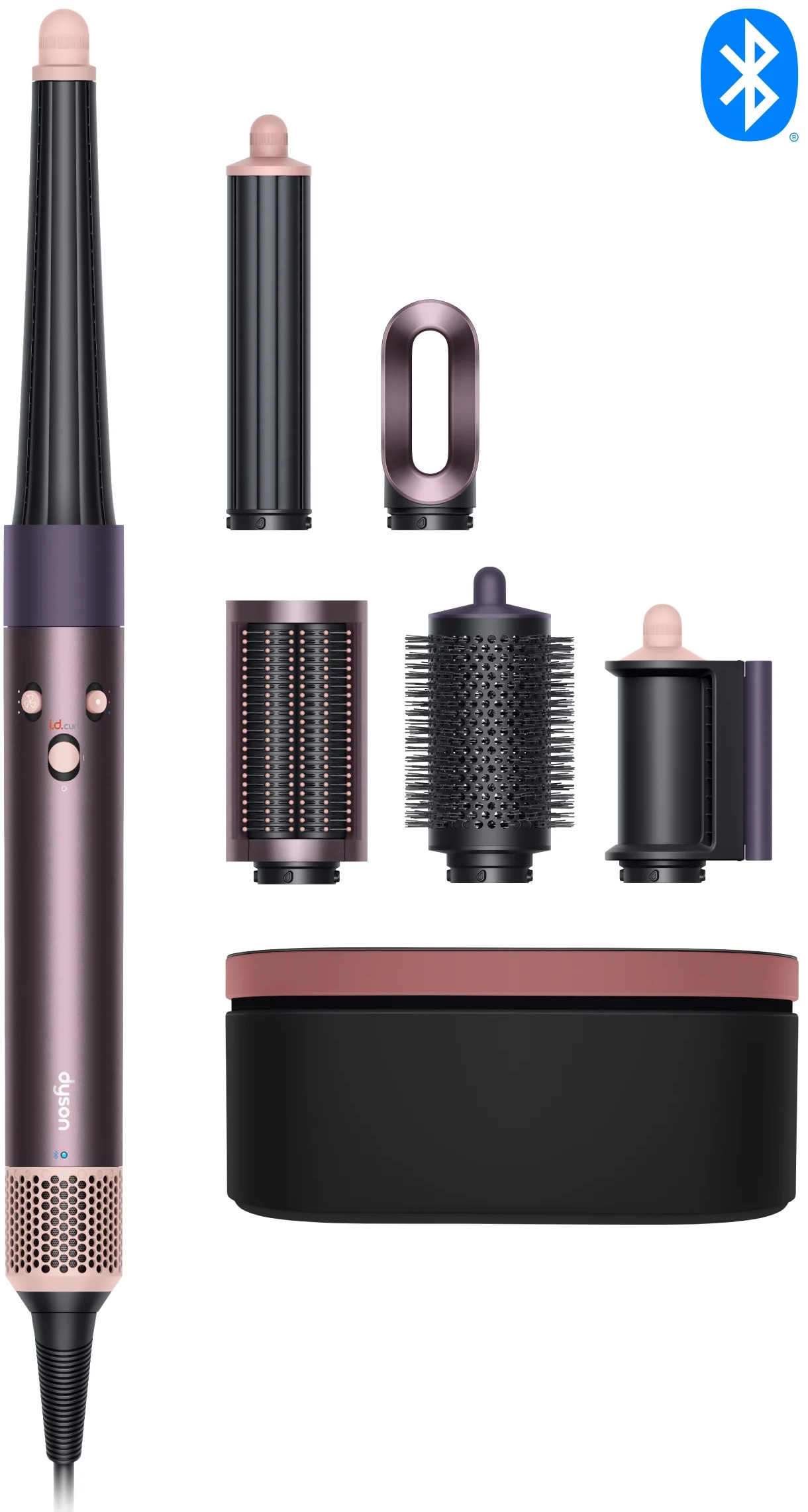 Ondulator de par Dyson - HS08 Airwrap i.d., Jasper/Plum | Ozone.ro