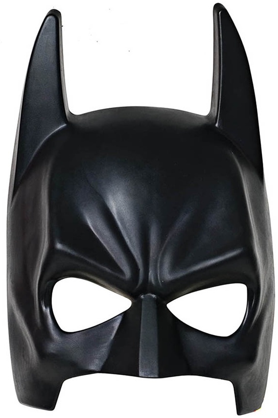 Mască de carnaval Rubies Batman - The Dark Knight, negru