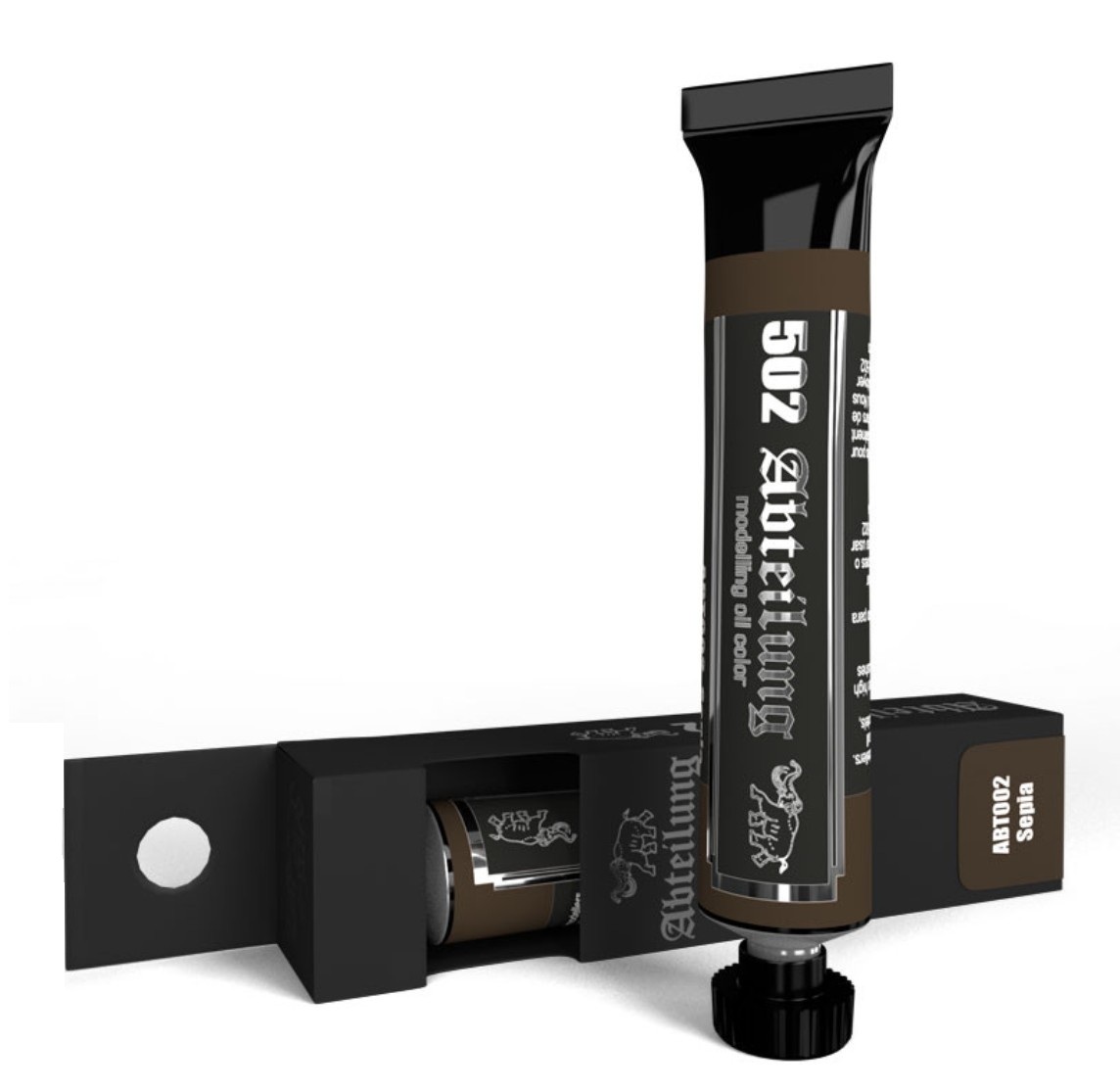 Vopsea de ulei Abteilung 502 - ABT002 Sepia 20 ml