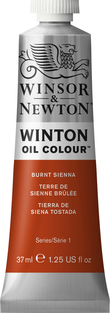 Vopsea de ulei  Winsor & Newton Winton - Burnt Sienna, 37 ml
