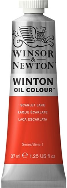 Vopsea de ulei Winsor & Newton Winton - Red Scarlet, 37 ml