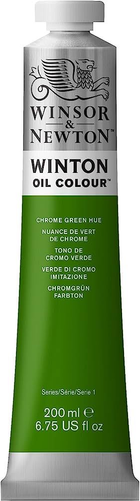 Vopsea ulei Winsor & Newton Winton - verde crom, 200 ml