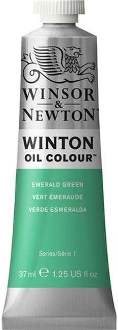 Vopsea de ulei Winsor & Newton Winton - Verde smarald, 37 ml