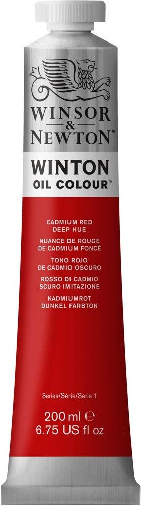 Vopsea ulei Winsor &amp; Newton Winton - Roșu de cadmiu, 200 ml