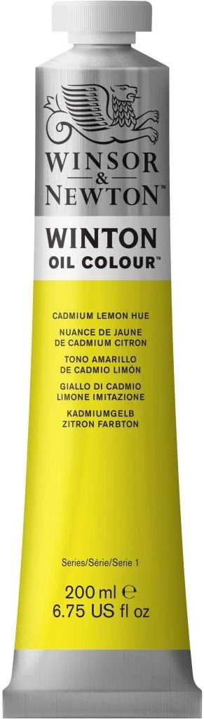 Vopsea de ulei Winsor & Newton Winton - Cadmium Lemon, 200 ml
