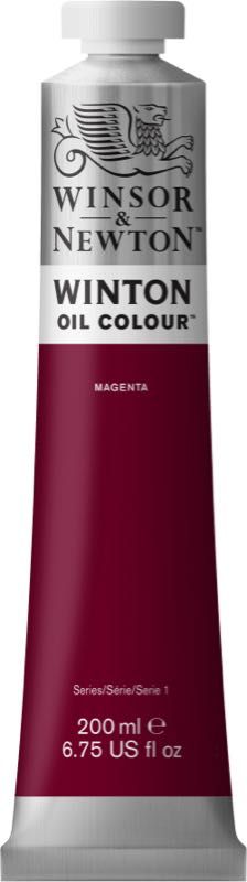 Winsor & Newton Winton Vopsea de ulei Winton - Magenta, 200 ml