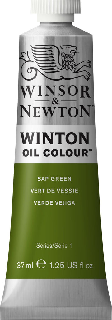 Vopsea de ulei Winsor & Newton Winton - Sap Green, 37 ml