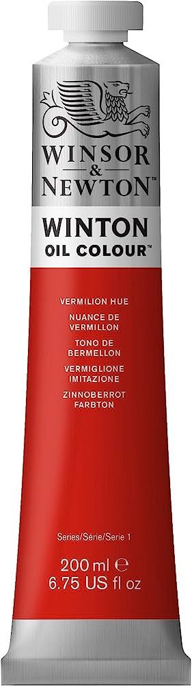 Vopsea ulei Winsor &amp; Newton Winton - Cinabru, 200 ml