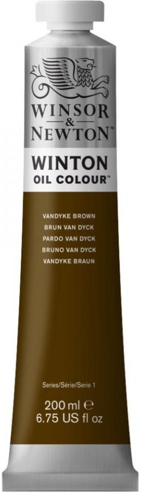 Vopsea ulei Winsor &amp; Newton Winton -VanDyke, 200 ml