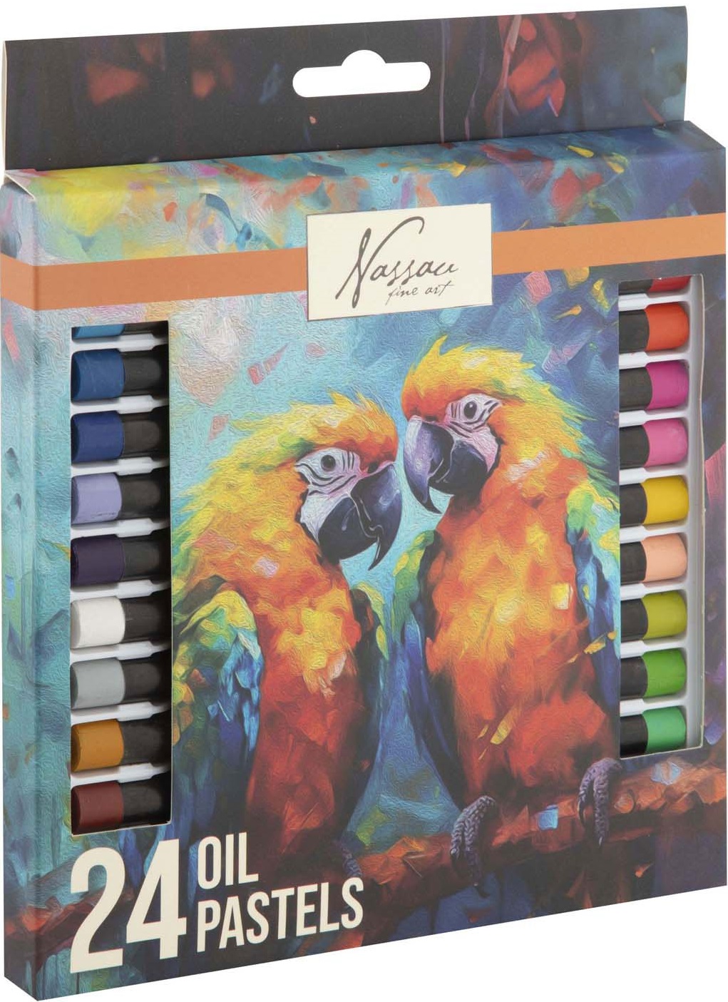 Pasteluri cu ulei Nassau - 24 buc