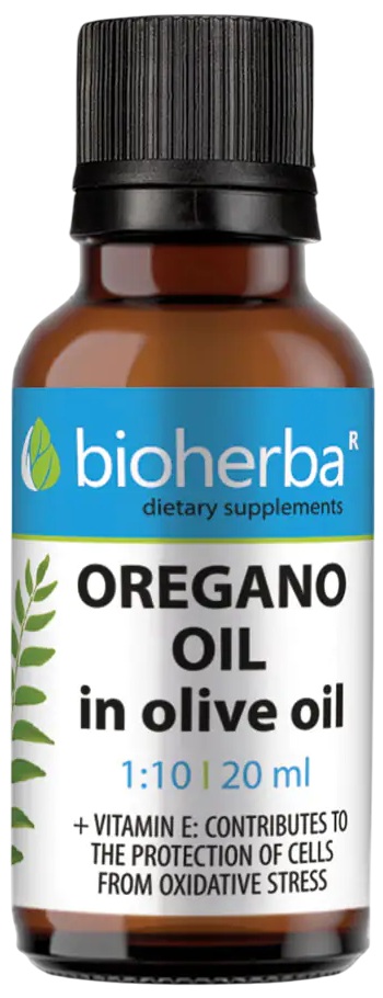 Ulei de oregano în ulei de măsline, 20 ml, Bioherba
