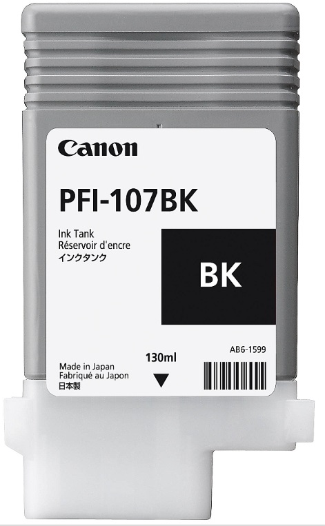Cartuș cu cerneală Canon PFI-107, pentru iPF680/685/780/785, negru