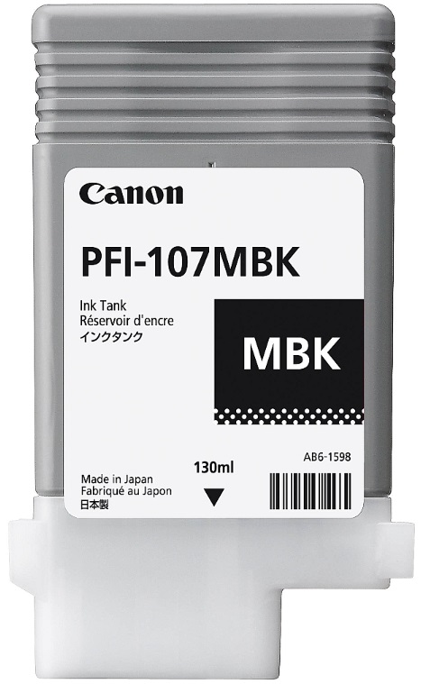 Cartuș cu cerneală Canon PFI-107, pentru iPF680/685/780/785, matte black