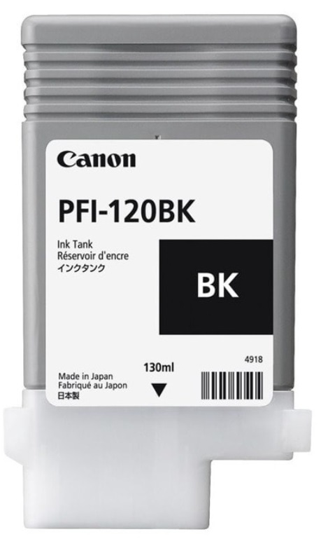 Cartuș cu cerneală Canon PFI-120, pentru iPF TM-205/300/305, negru