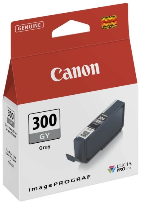 Cartuș de cerneală Canon PFI-300, pentru imagePROGRAF PRO-300, Grey