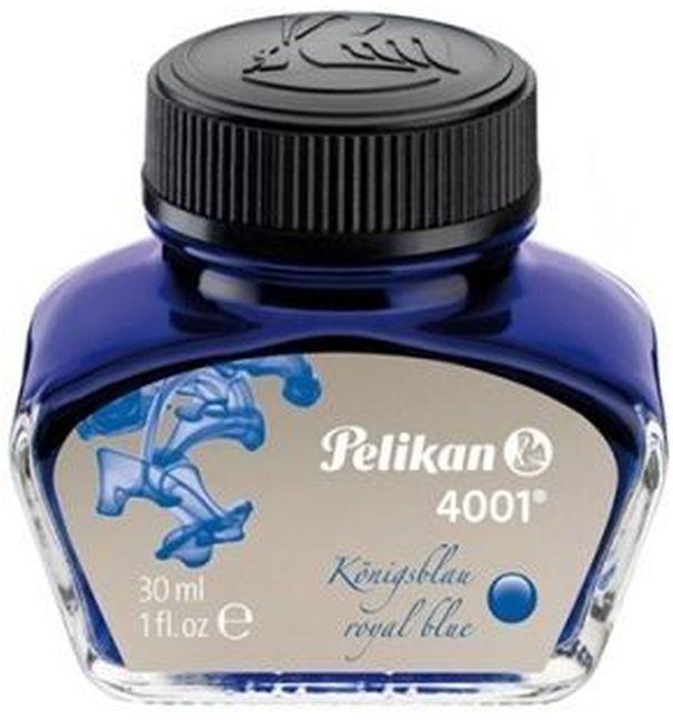 Cerneala 4001 Calimara, Albastru Royal, 30 ml, Pelikan - imagine 2