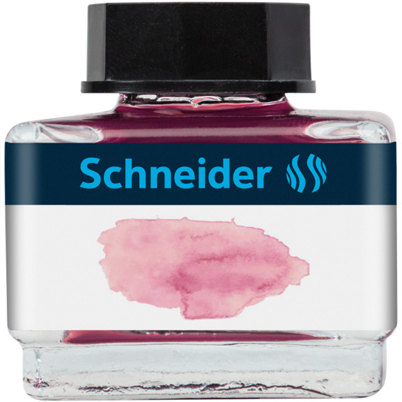 Cerneală pentru pixuri Schneider - 15 ml, roz