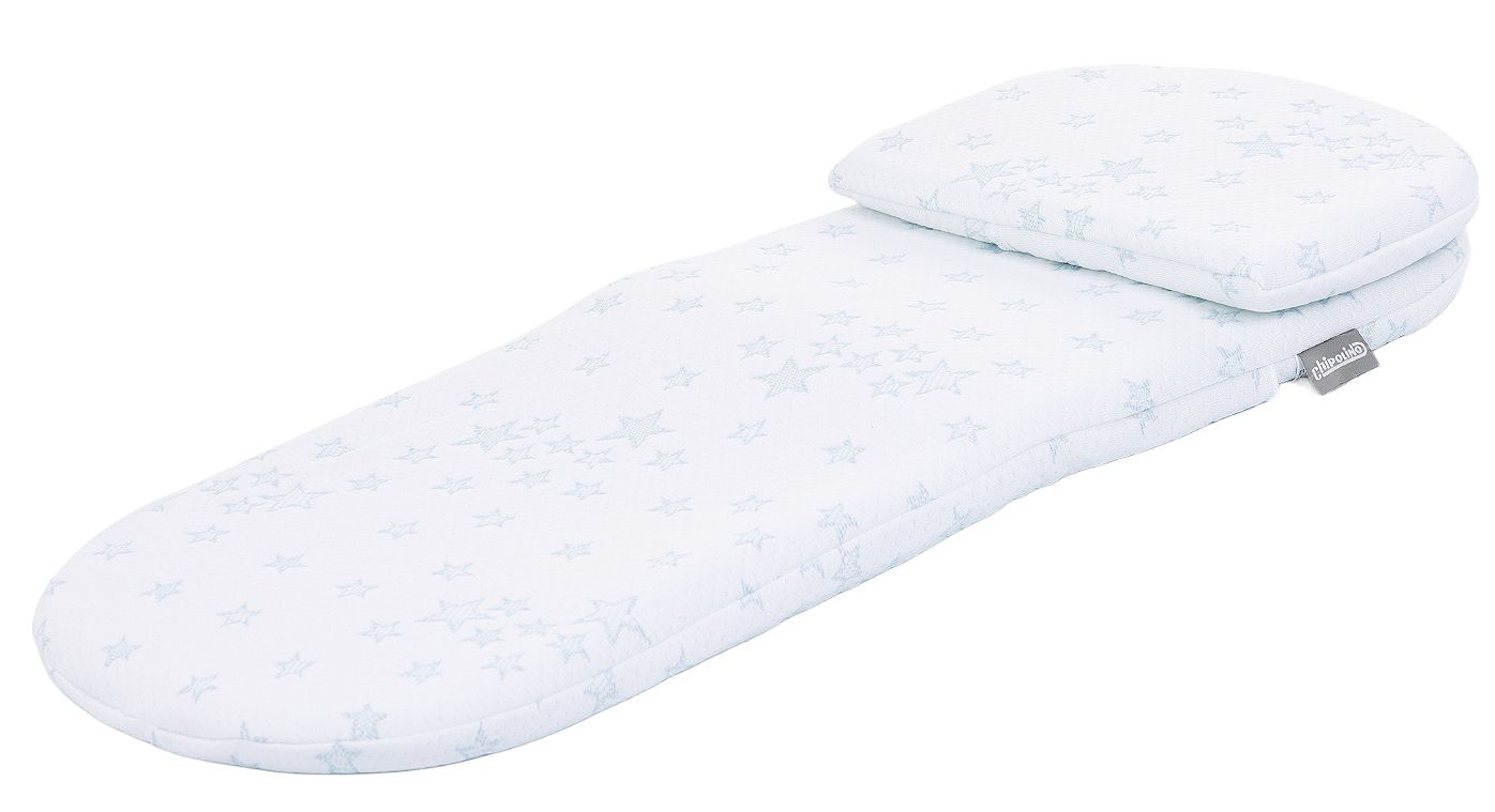 Saltea pentru cărucior Chipolino - Stars, albastru
