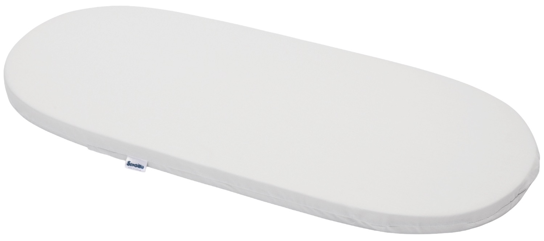 Saltea pentru cărucior Sensillo - Classic, 75 x 35 cm, gri