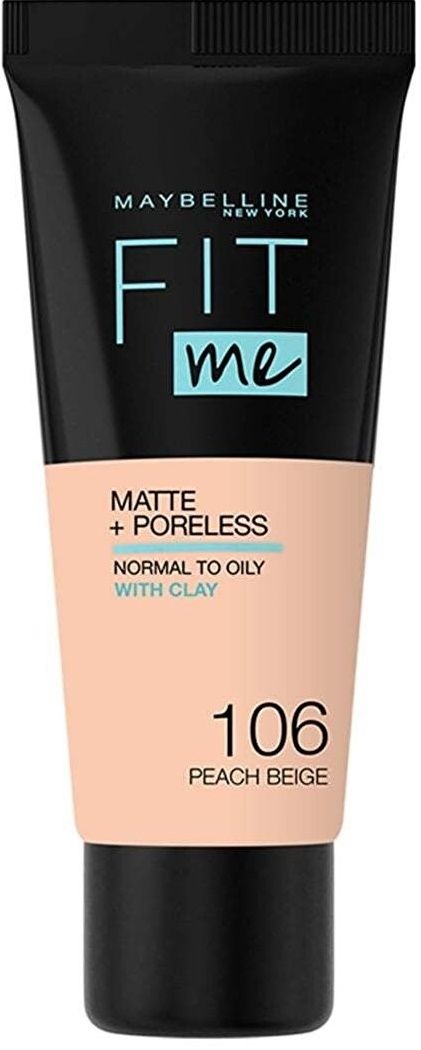Maybelline fond de ten Fit Me Matte, 106 Peach, 30 ml